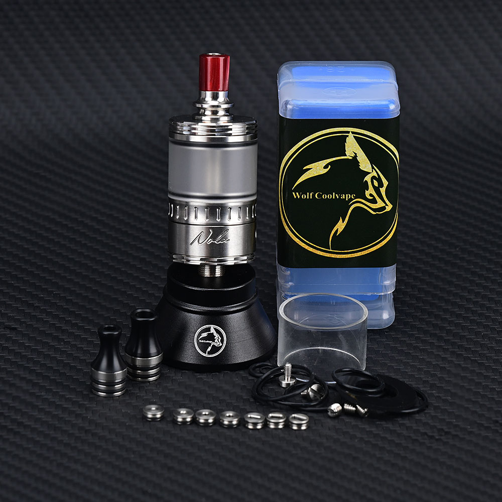 Wolfcoolvape NOLA RTA Rebuilda - Vaping Air ulasan dan harga