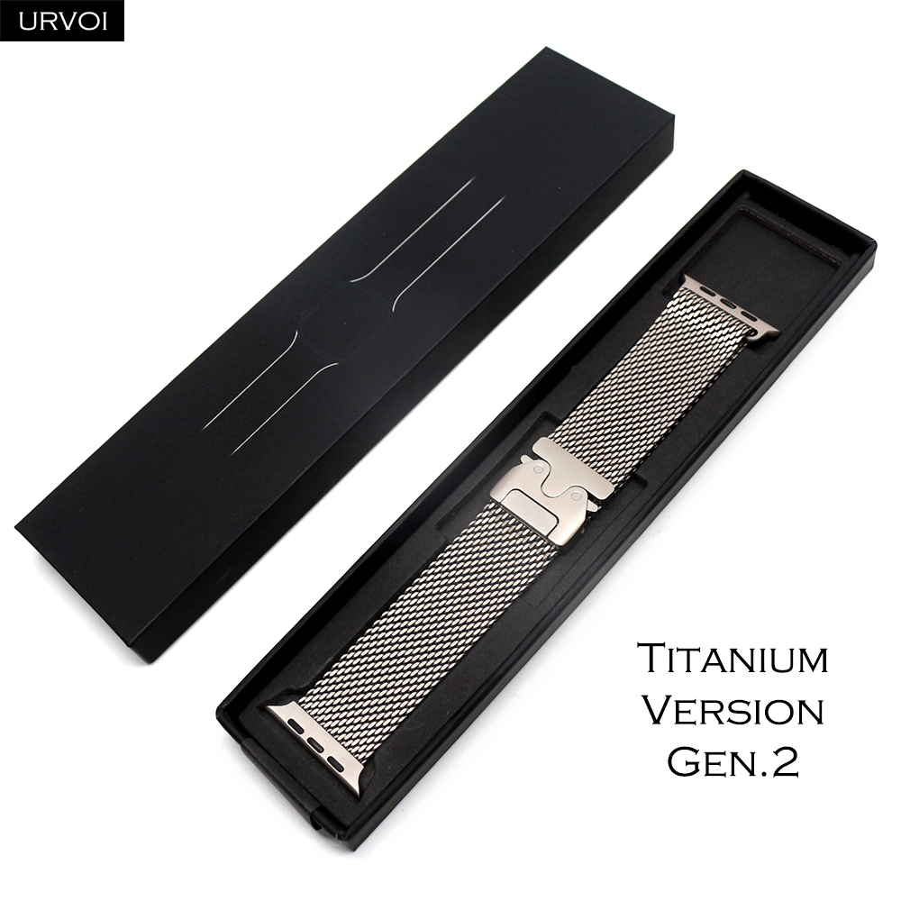 URVOI Titanium Milanese Loop f - Mesh Coil Strip ulasan dan harga