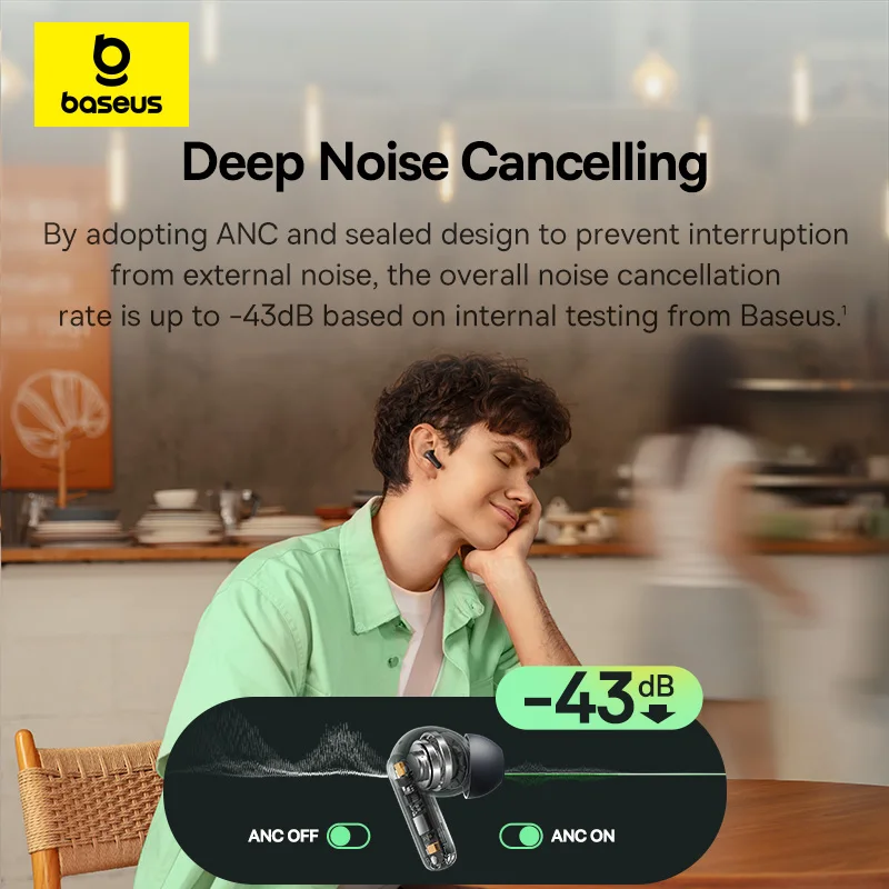 Baseus Bass EP10 NC -43dB Nois - Anker Speaker Soundcore Boom 2 ulasan dan harga