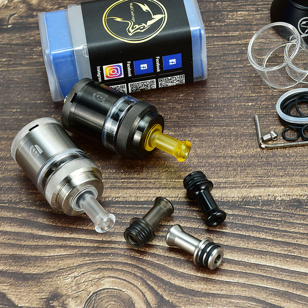 Berserker Mini V3 MTL Tank wit - Vaping Air ulasan dan harga