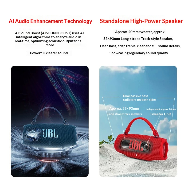 JBL CHARGE6 Portable Wireless  - Anker Speaker Soundcore Boom 2 ulasan dan harga