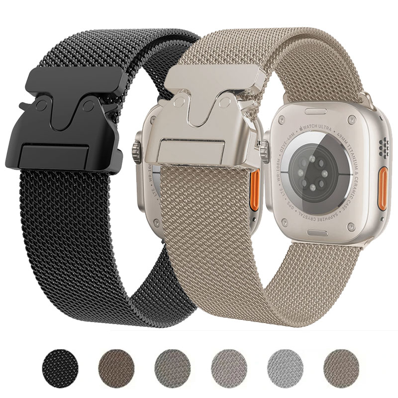 Milanese Strap For Apple Watch - Mesh Coil Strip ulasan dan harga