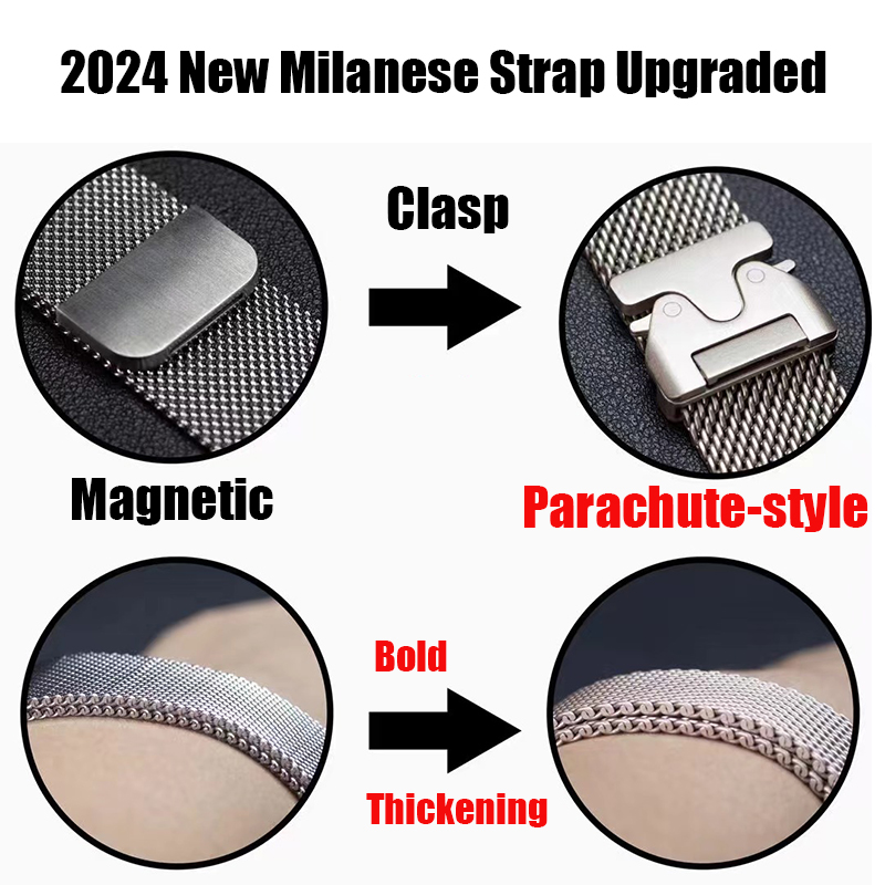 Milanese Strap For Apple Watch - Mesh Coil Strip ulasan dan harga